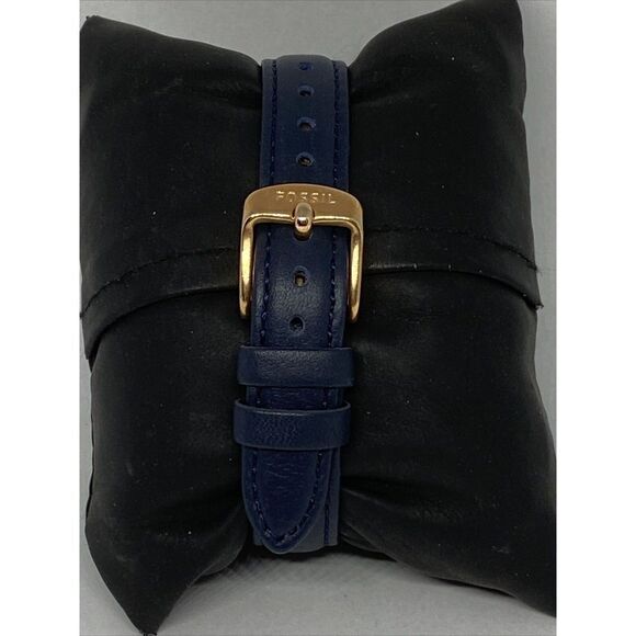 Fossil Jacqueline ES4140 Women's Blue Leather Analog Dial Quartz Watch OP842 - Picture 6 of 12